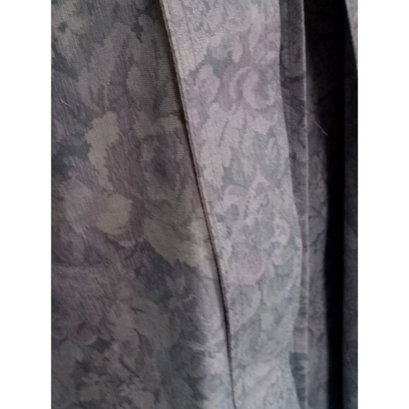 VTG London Fog Wamsutta Woven Tapestry Trench Coat Wms Sz 12 Petite - Picture 14 of 15